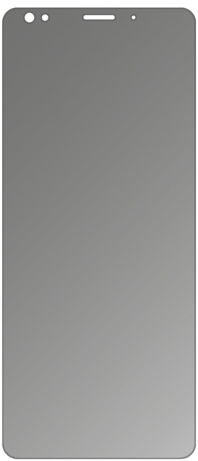 Blickschutzfolie für ZTE Blade V9 Vita matt Schutzfolie Privacy