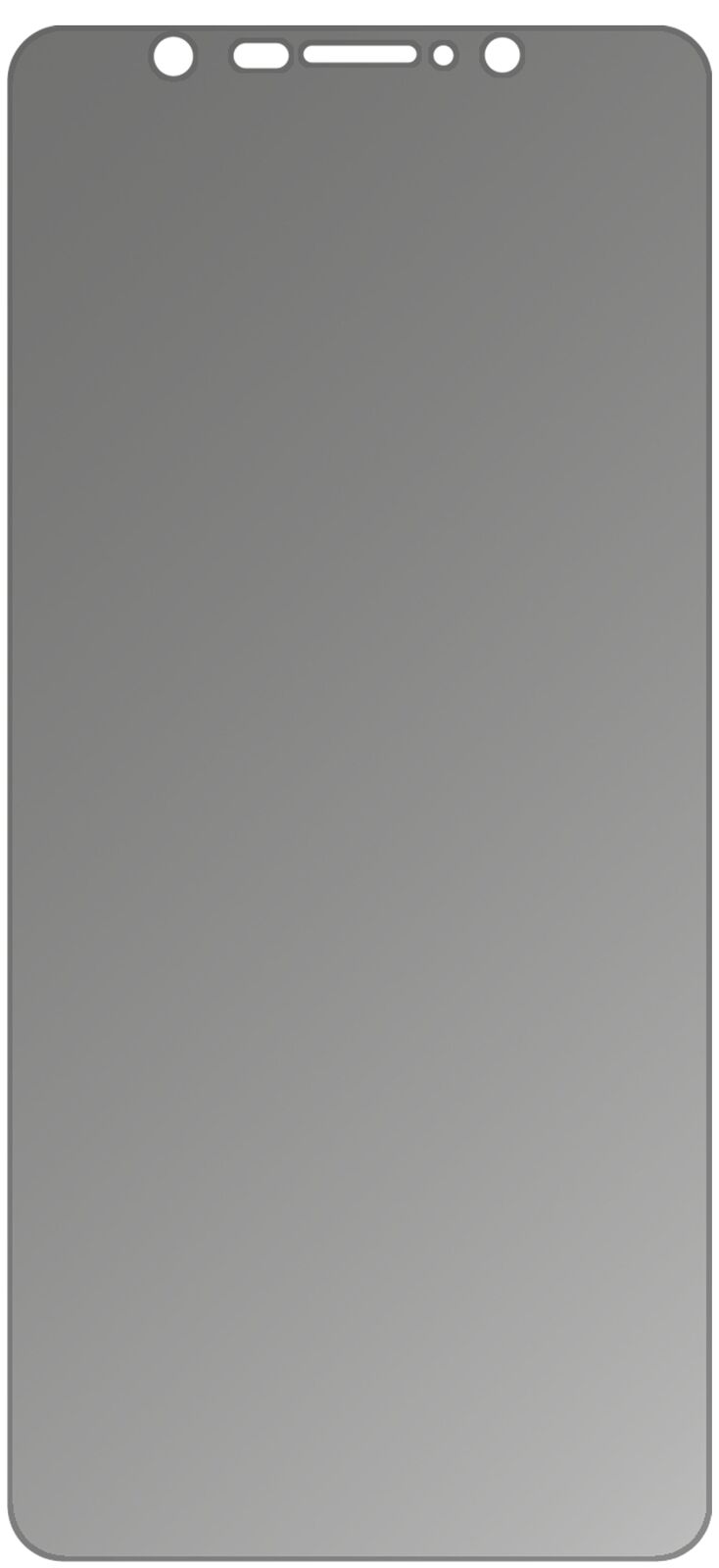 Blickschutzfolie für Cherry Mobile Flare S6 matt Schutzfolie Privacy