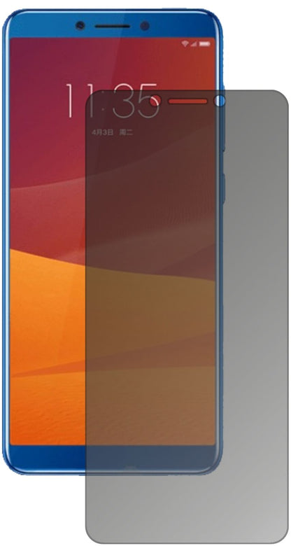 Blickschutzfolie für Lenovo K5 (2018) matt Schutzfolie Privacy