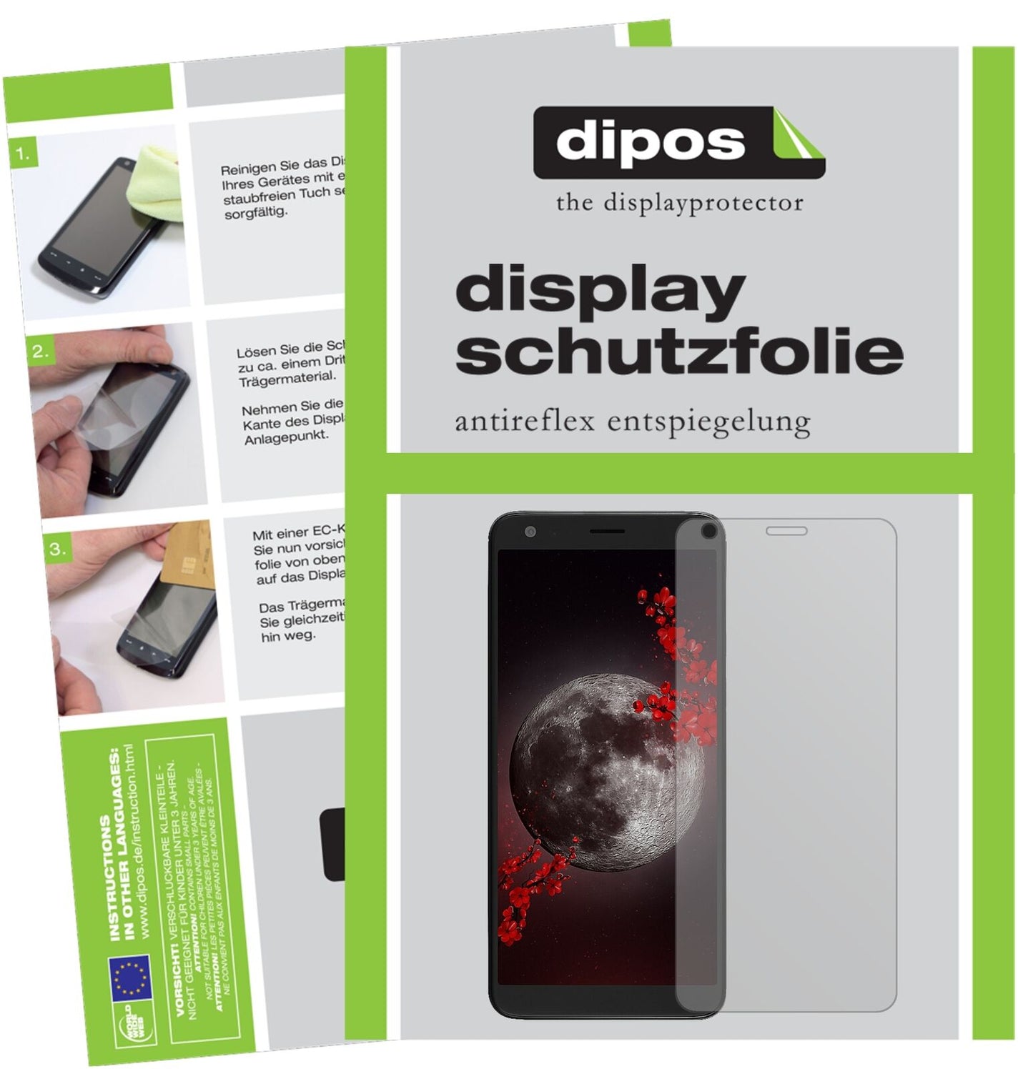 1x Schutzfolie matt für Sharp B10 Display-Schutzfolie
