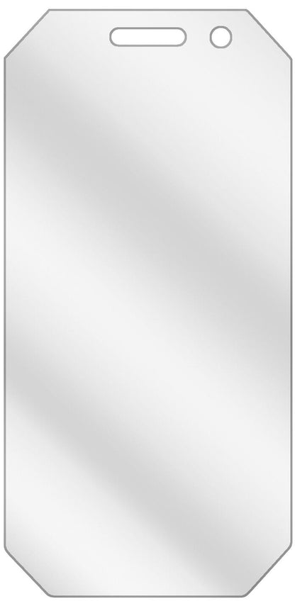 dipos Displayschutz für BQ Mobile 4077 Shark Mini, transparente Oberfläche, geringe Dicke und perfekte Passform