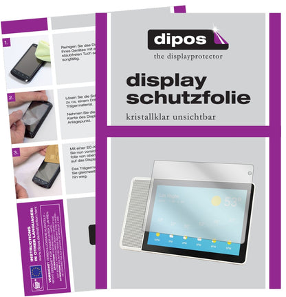 1x Schutzfolie klar für Lenovo Smart Display 8 Display-Schutzfolie