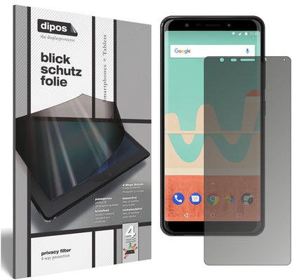 Privacy Screen Protector for Wiko View Go Matte Screen Protector Privacy