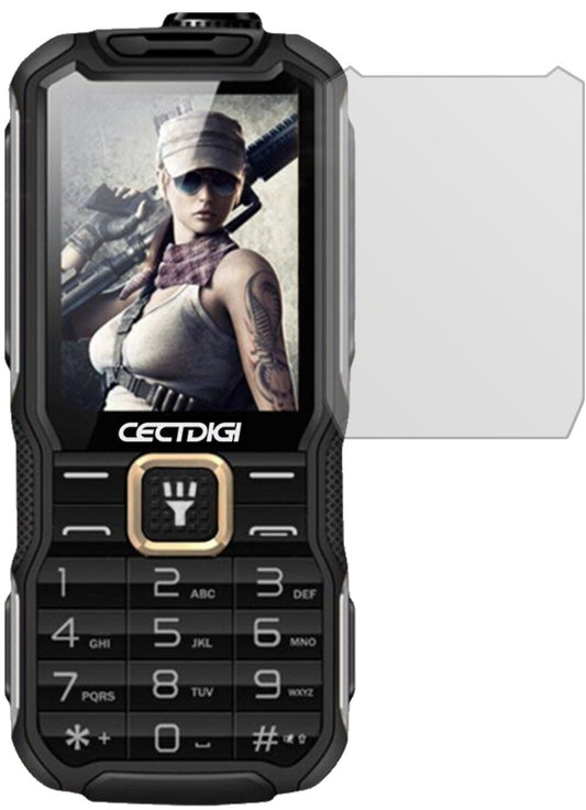 Matte Displayschutzfolie von dipos passend für Rugum T9900, präziser Zuschnitt und blasenfrei montiert