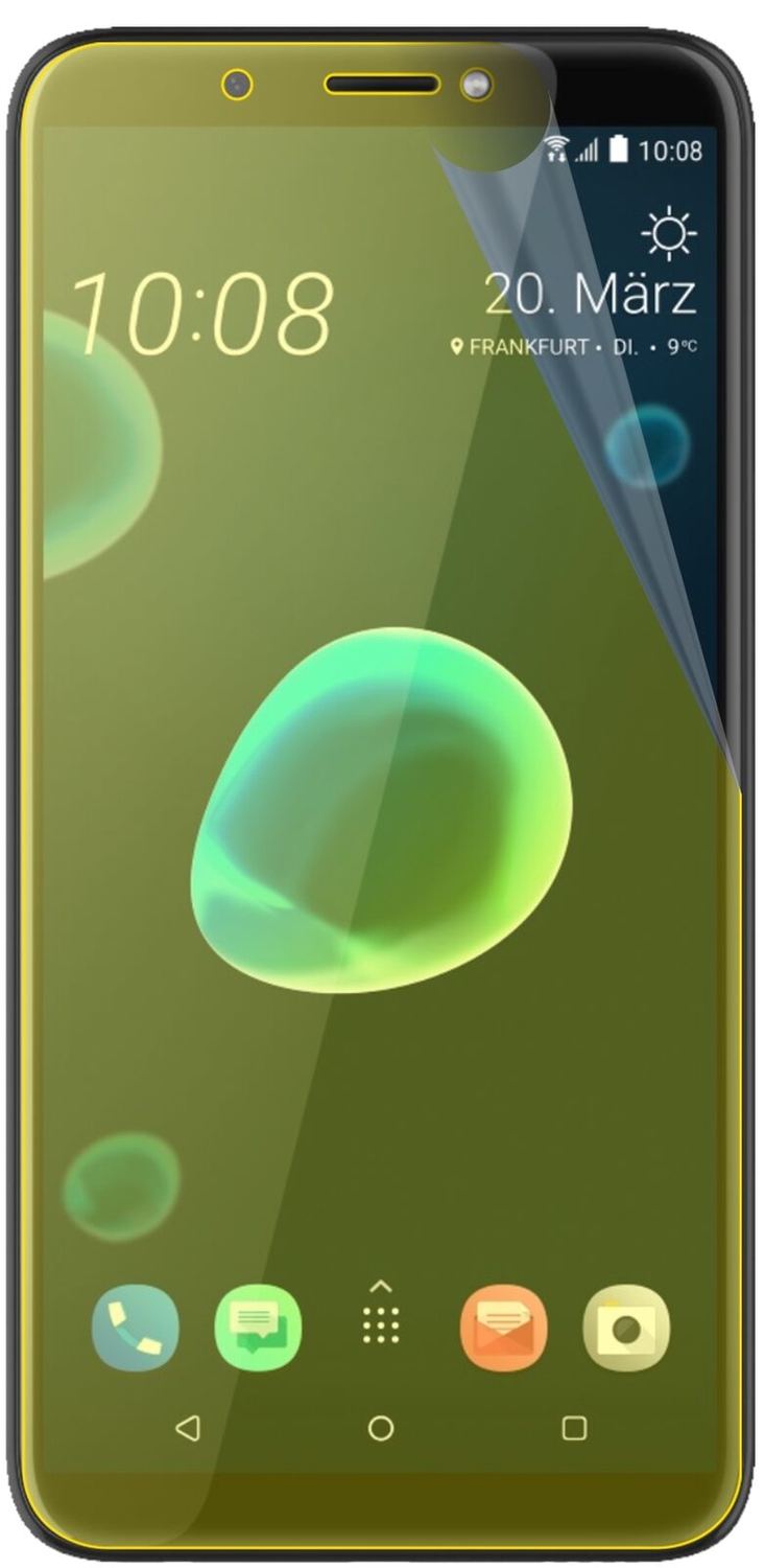 2x 3D Full Cover Screen Protector for HTC Desire 12 Plus