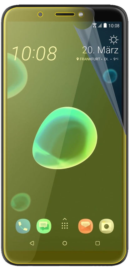 2x 3D Full Cover Screen Protector for HTC Desire 12 Plus