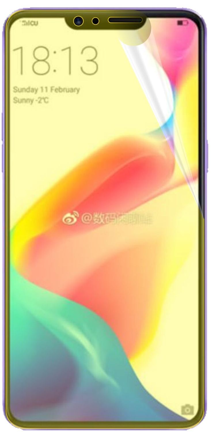 2x 3D Full Cover Screen Protector for Oppo R15 Dream Mirror