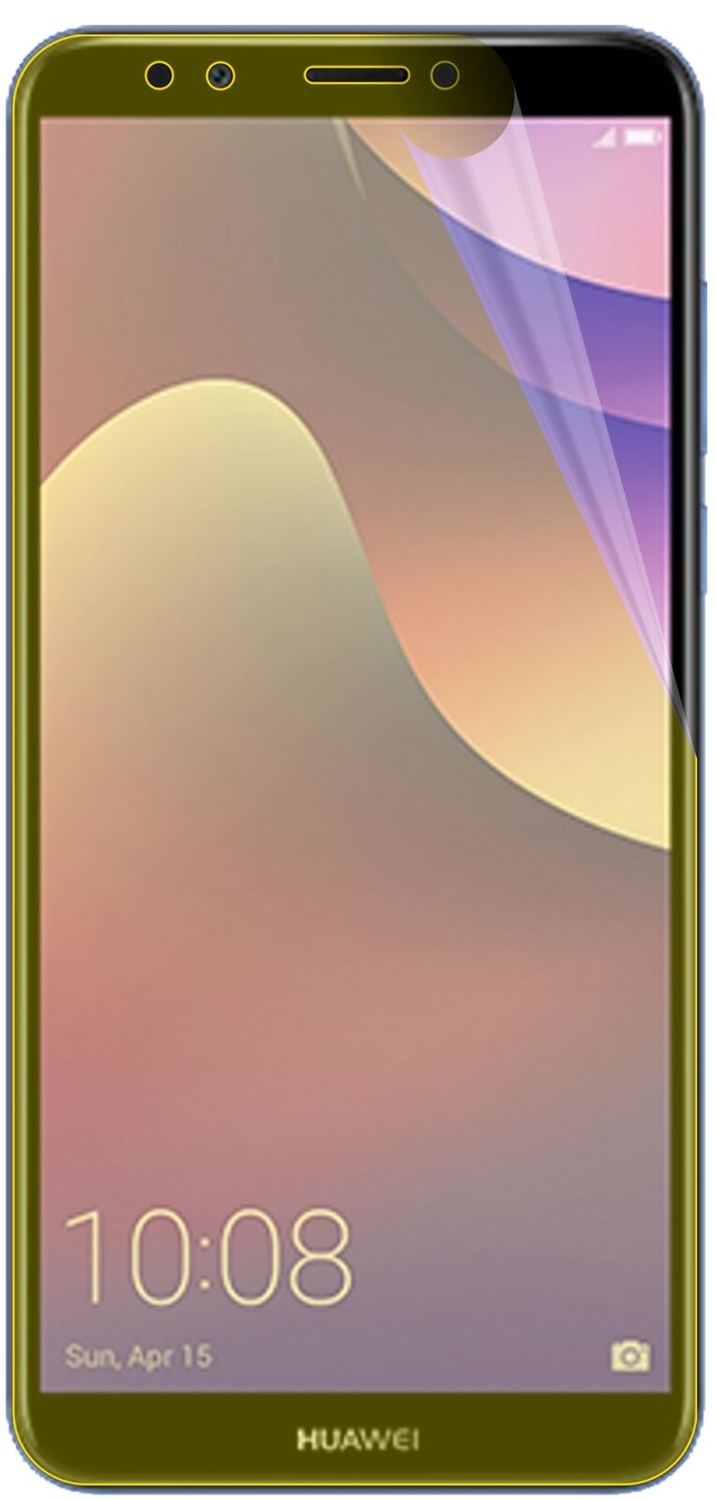 2x 3D Full Cover Screen Protector for Huawei Y7 Prime (2018)