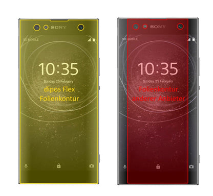 2x 3D Full Cover Screen Protector for Sony Xperia XA2 Ultra