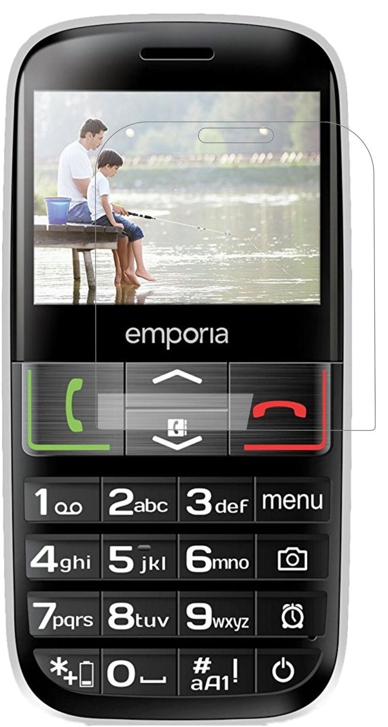 9H Clear Screen Protector for Emporia Euphoria V50 – Shatterproof, Crystal Clear | dipos