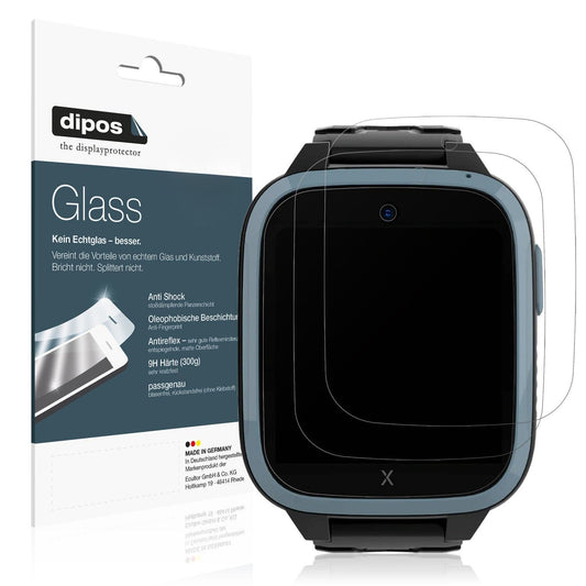 2x Screen Protector for Xplora XGO3 Kinder-Smartwatch matte Flexible Glass 9H