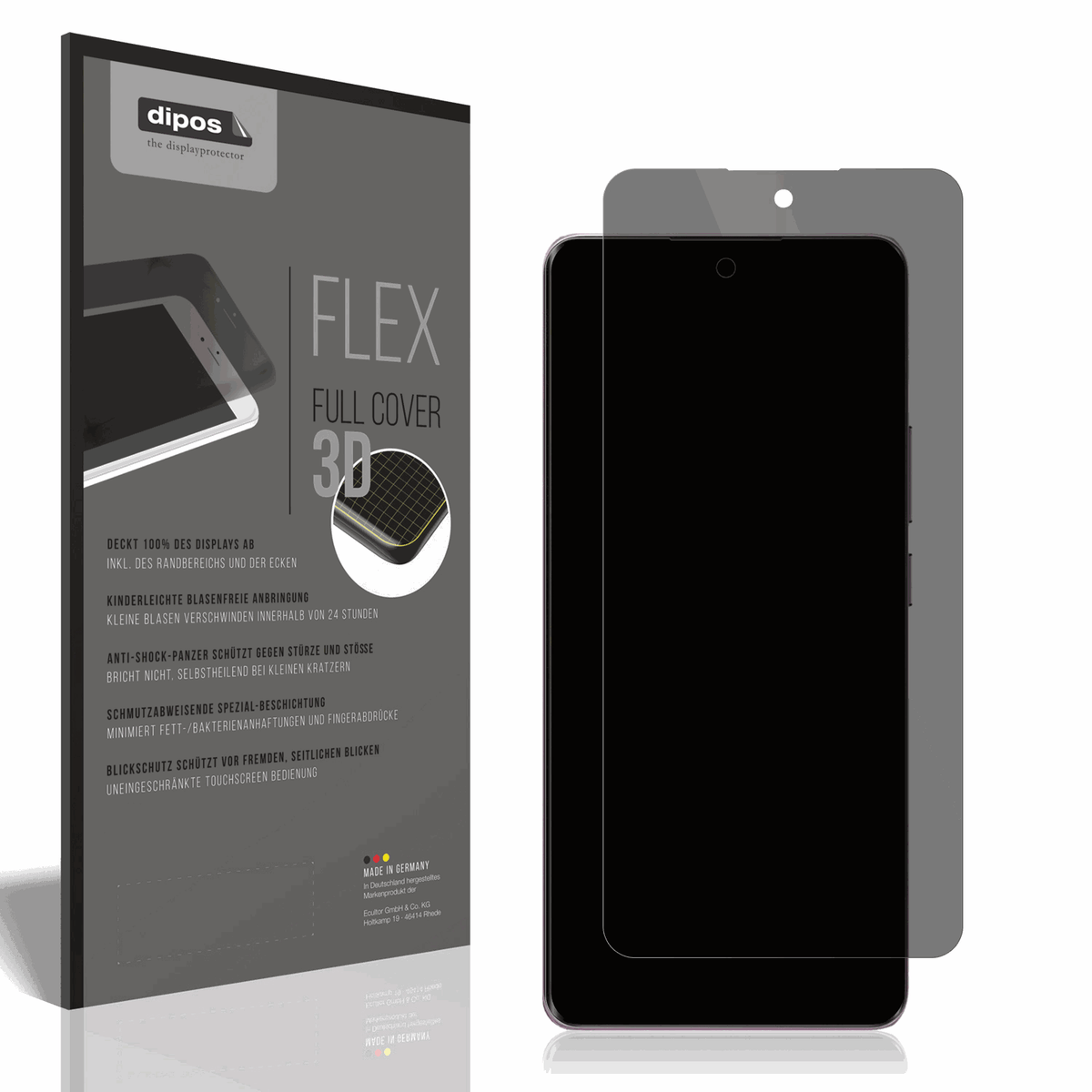 Full Cover Privacy Film for Realme 14 Pro 5G Screen Protector Anti-Shock