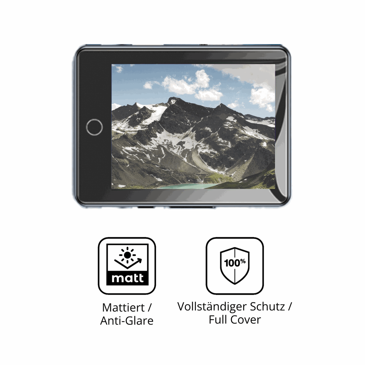 Flexible TPU-Folie passend zugeschnitten für AGPTEK U6, vollständige Abdeckung