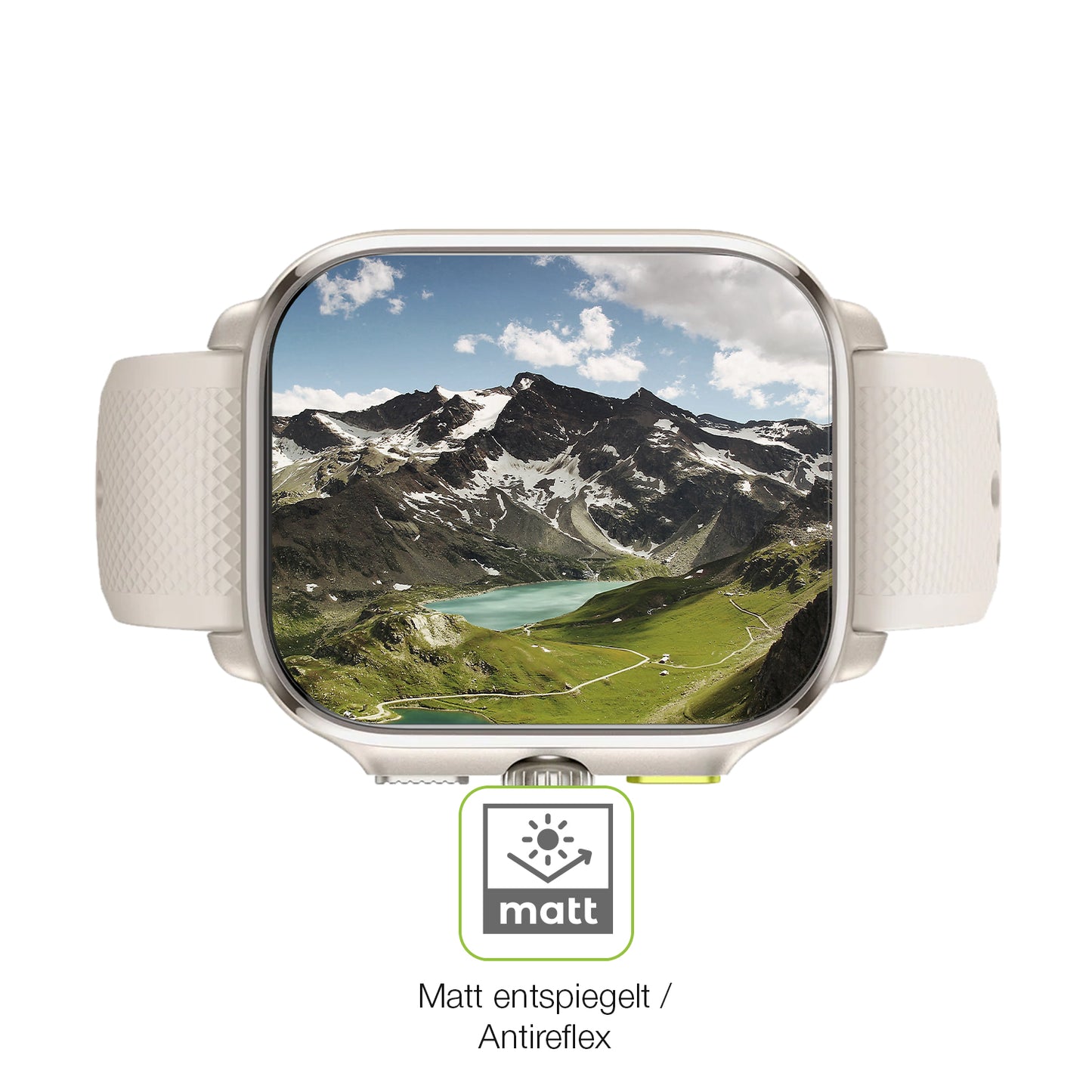 Flexible TPU-Folie passend zugeschnitten für Amazfit Cheetah Square, vollständige Abdeckung