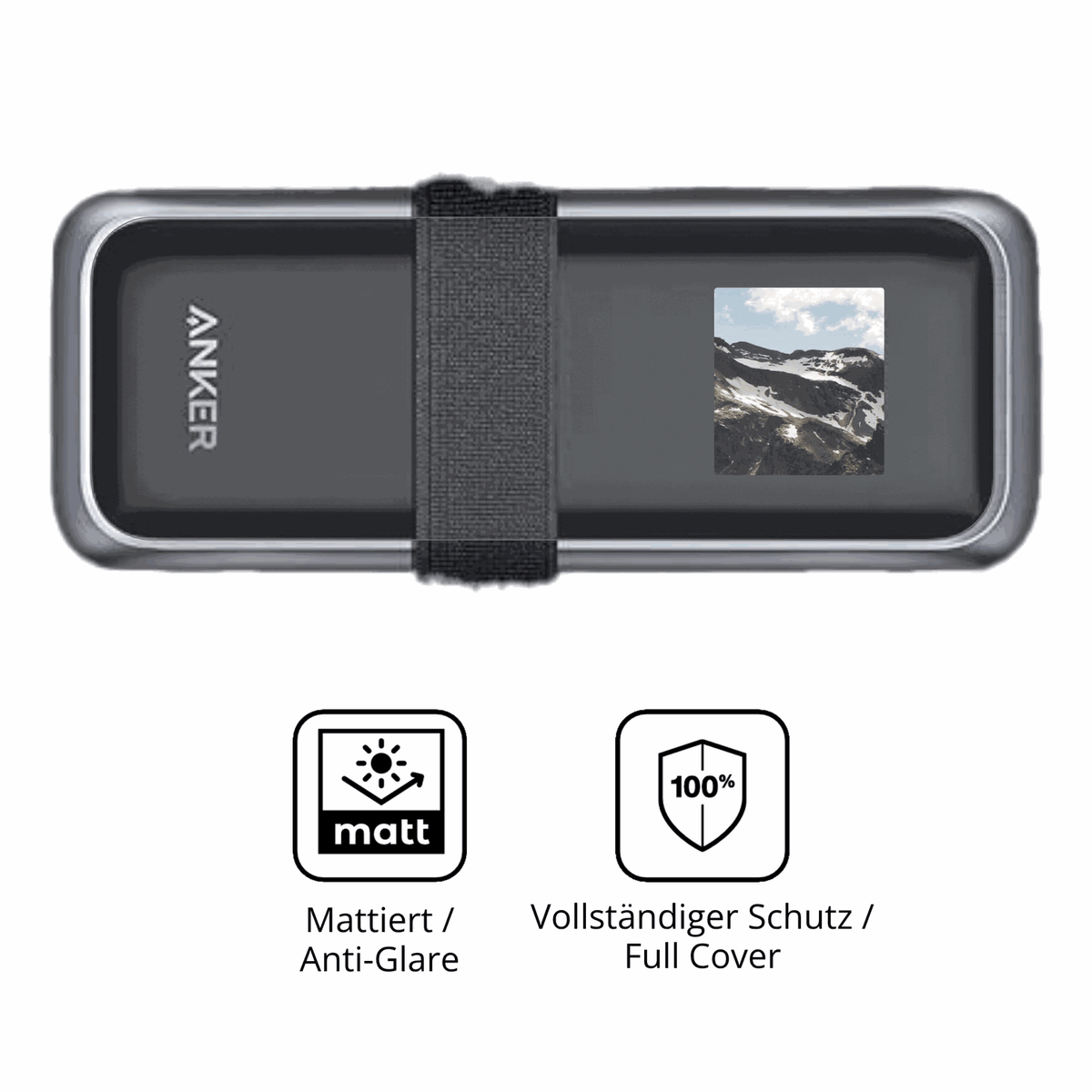 Flexible TPU-Folie passend zugeschnitten f�r Anker Prime 220 W, vollst�ndige Abdeckung