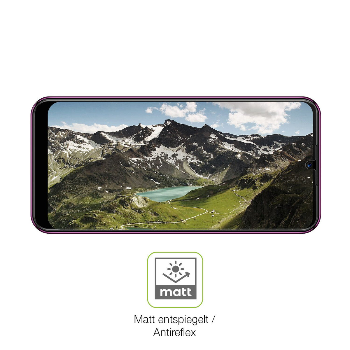 Flexible TPU-Folie passend zugeschnitten für BQ 6051G, vollständige Abdeckung