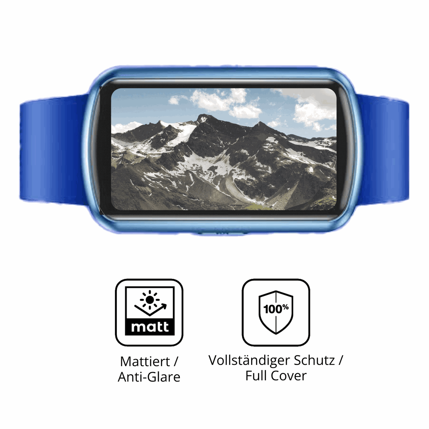 Flexible TPU-Folie passend zugeschnitten für Cantaos Kids Smartwatch 1.47 Zoll, vollständige Abdeckung
