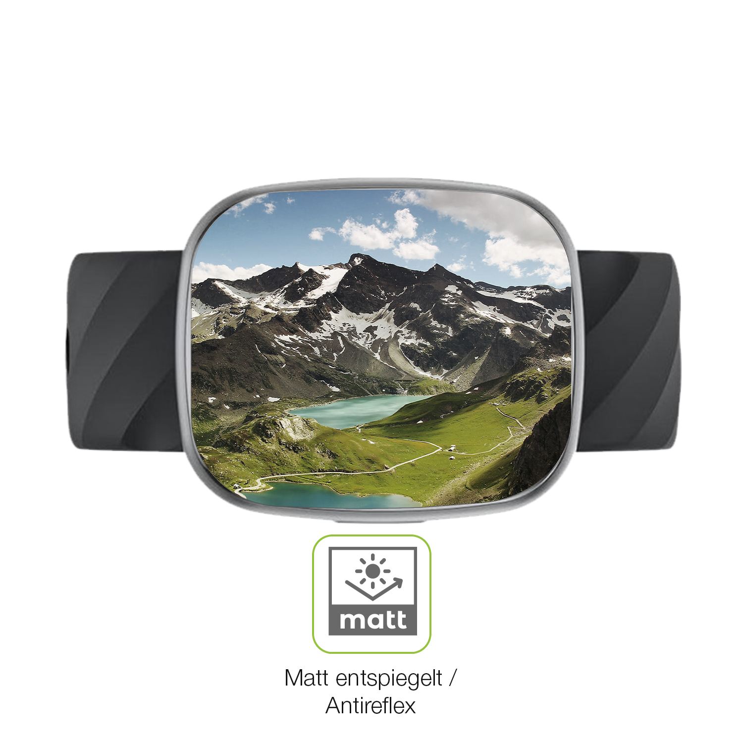 Flexible TPU-Folie passend zugeschnitten für Catgiff A22 Smartwatch, vollständige Abdeckung
