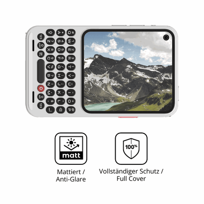 Flexible TPU-Folie passend zugeschnitten f�r Clicks Communicator, vollst�ndige Abdeckung