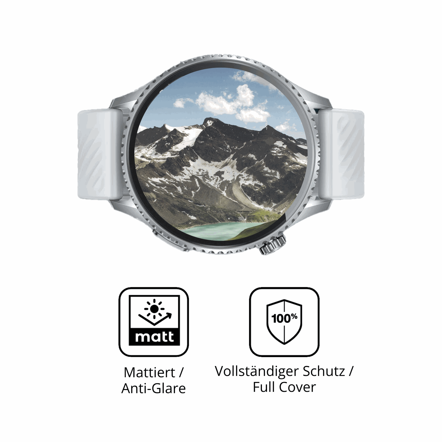 Flexible TPU-Folie passend zugeschnitten für Doomixs MT800sl 1.56, vollständige Abdeckung