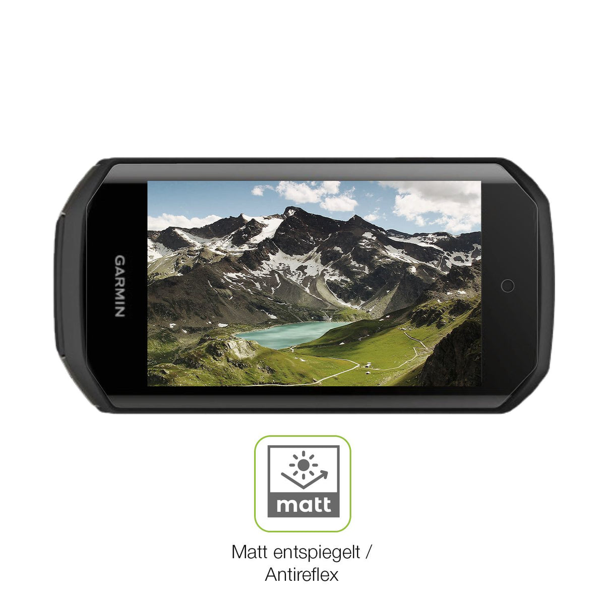 Flexible TPU-Folie passend zugeschnitten für Garmin Edge 1050, vollständige Abdeckung
