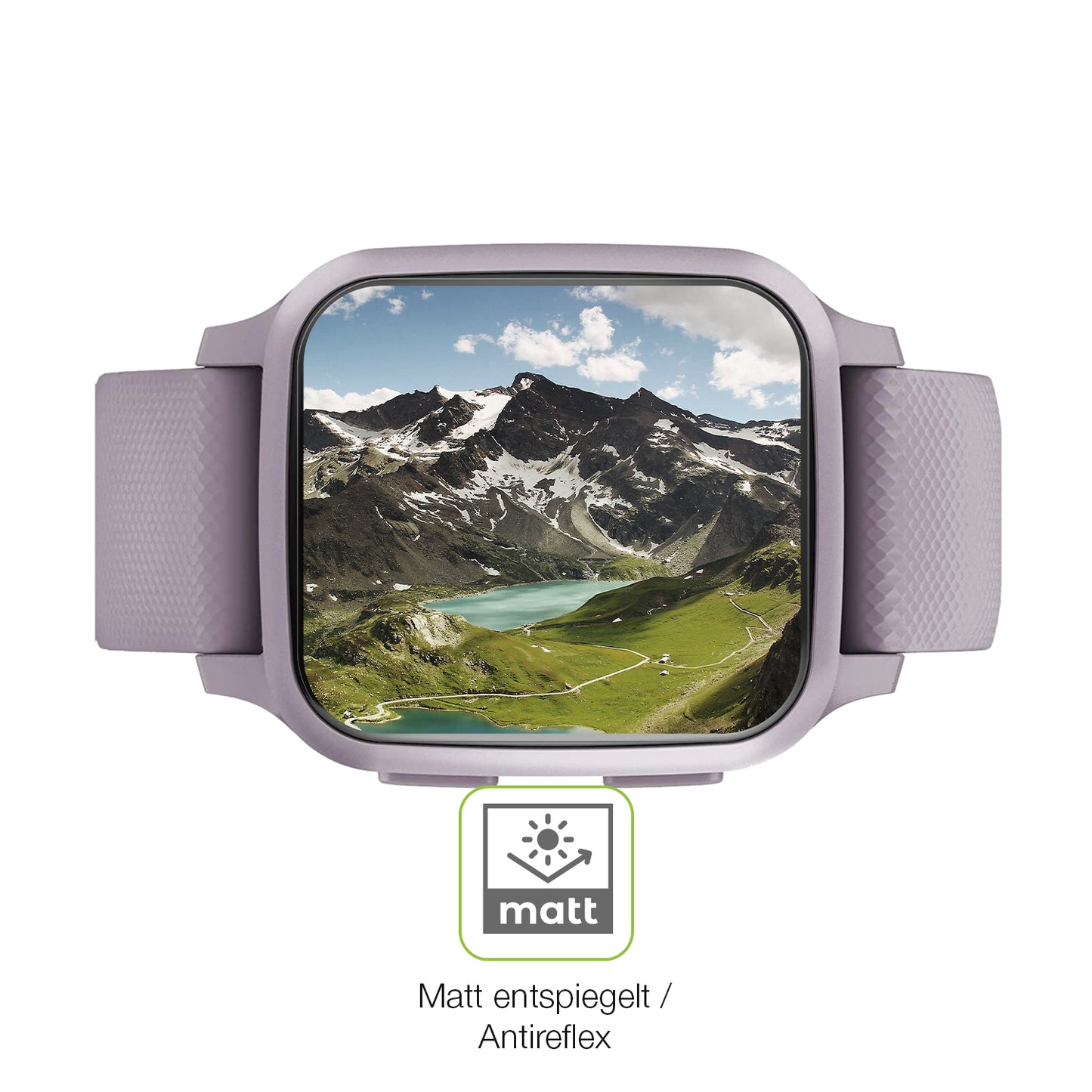 Flexible TPU-Folie passend zugeschnitten für Garmin Venu Sq, vollständige Abdeckung