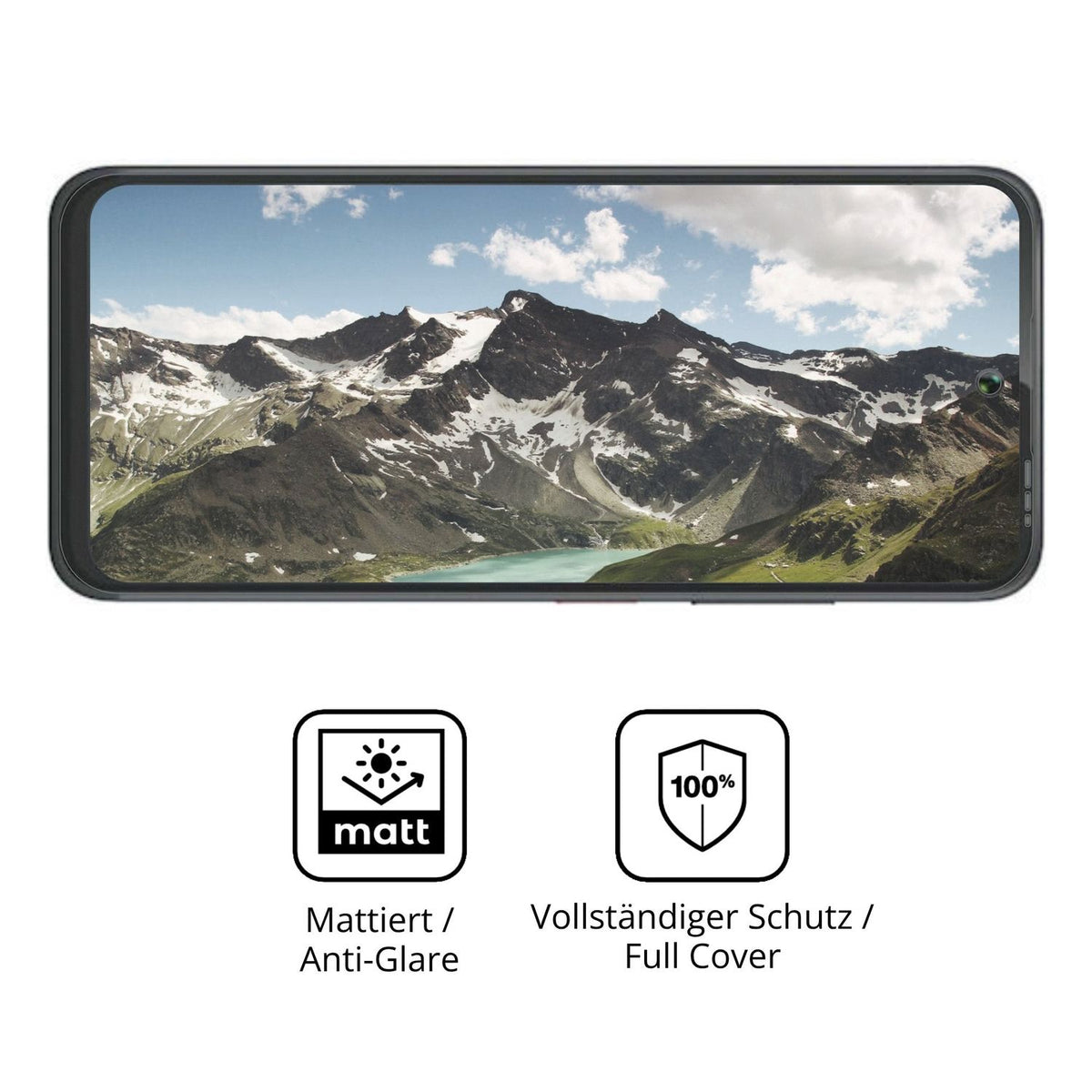 Flexible TPU-Folie passend zugeschnitten für Gigaset GP20, vollständige Abdeckung