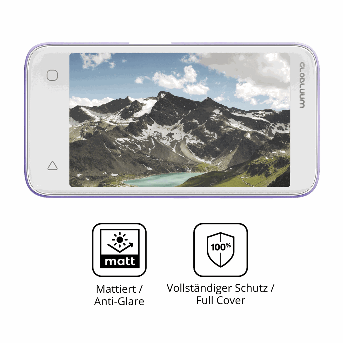 Flexible TPU-Folie passend zugeschnitten für Globluum SU5, vollständige Abdeckung