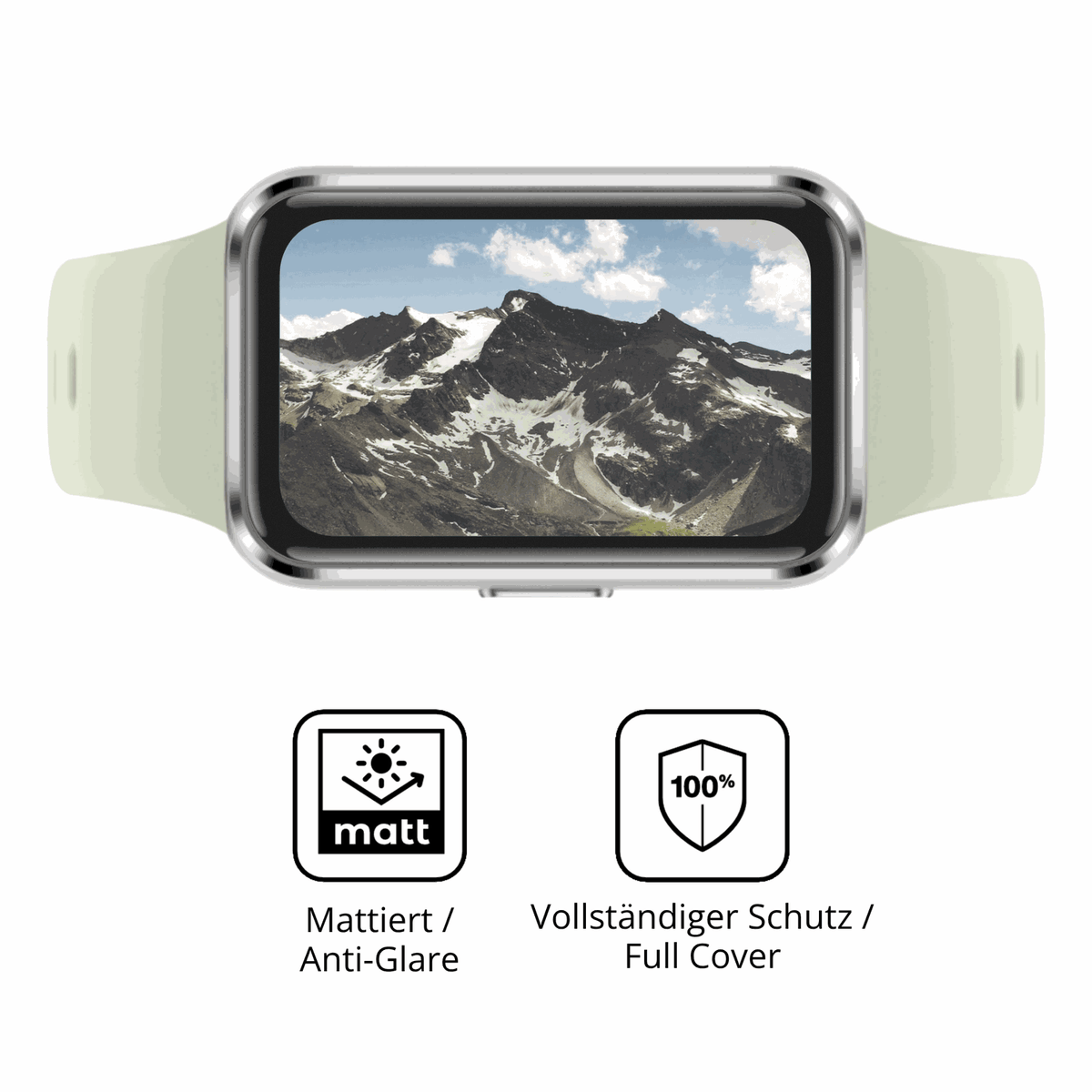 Flexible TPU-Folie passend zugeschnitten f�r Huawei Band 11, vollst�ndige Abdeckung