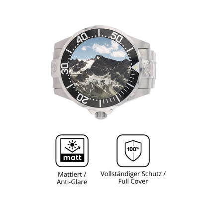 Flexible TPU-Folie passend zugeschnitten für Invicta Grand Diver 47 mm, vollständige Abdeckung