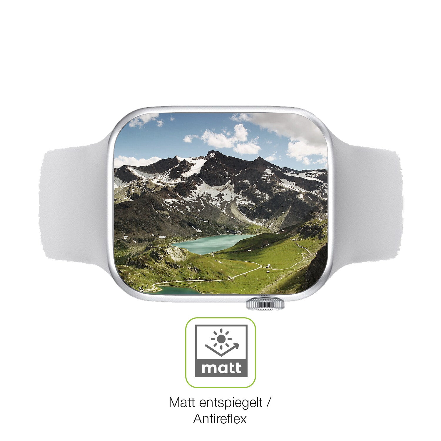 Flexible TPU-Folie passend zugeschnitten für Iwo Watch 7 Pro, vollständige Abdeckung