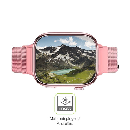 Flexible TPU-Folie passend zugeschnitten für JoJoego Smartwatch Kinder, vollständige Abdeckung