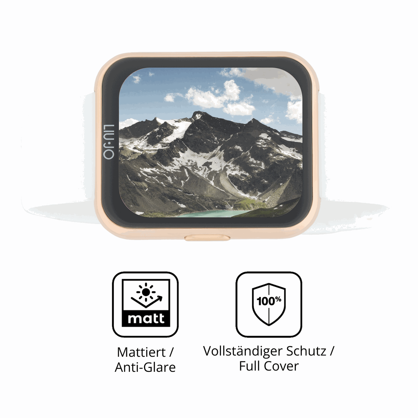 Flexible TPU-Folie passend zugeschnitten für Liu Jo Voice Slim 2.0 SWLJ201, vollständige Abdeckung