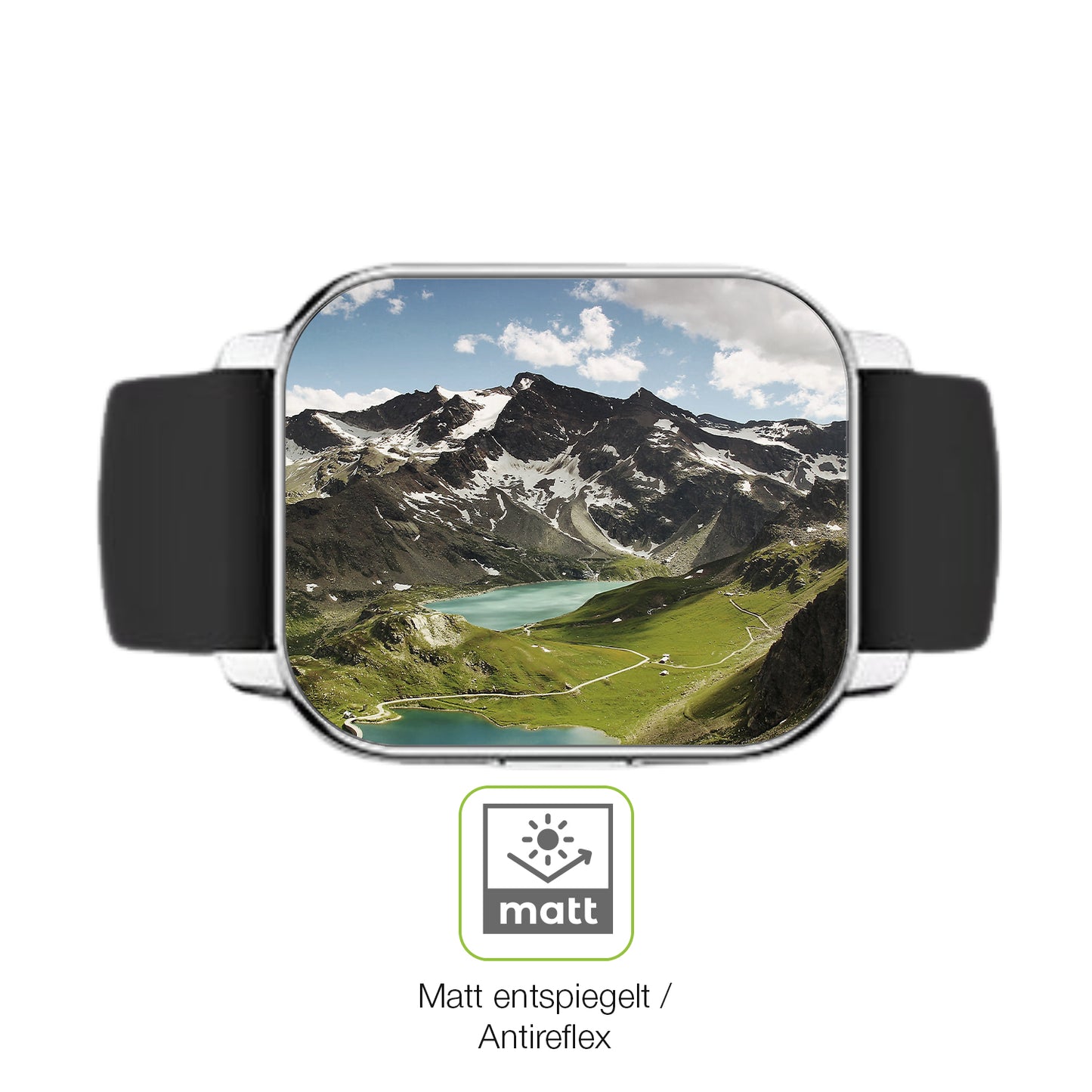 Flexible TPU-Folie passend zugeschnitten für Maoo Amplify 2 1.85 Zoll, vollständige Abdeckung