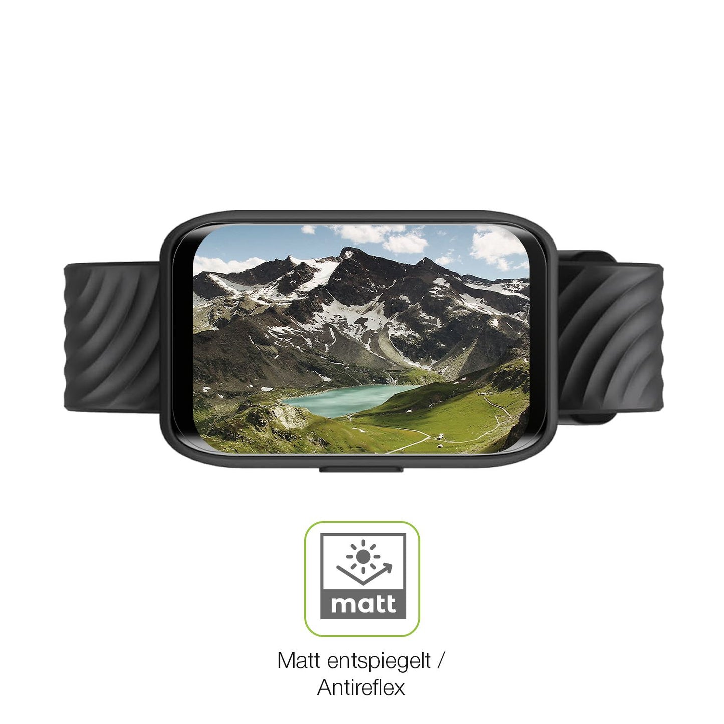 Flexible TPU-Folie passend zugeschnitten für Motorola Moto Watch 40, vollständige Abdeckung