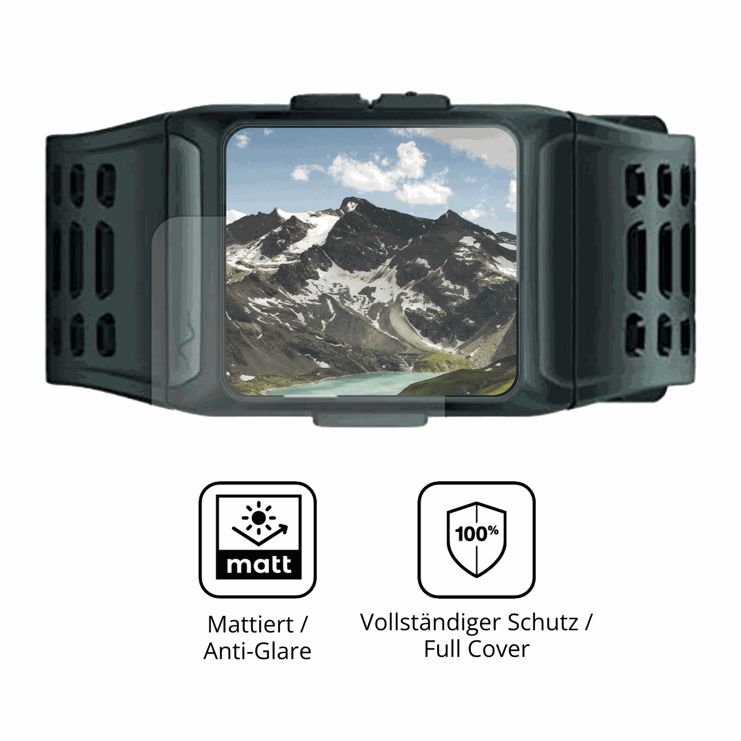 Flexible TPU-Folie passend zugeschnitten für Myria MY9519, vollständige Abdeckung