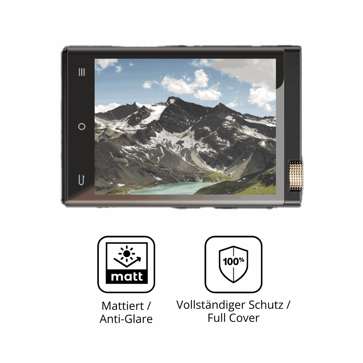 Flexible TPU-Folie passend zugeschnitten für Oilsky M308, vollständige Abdeckung