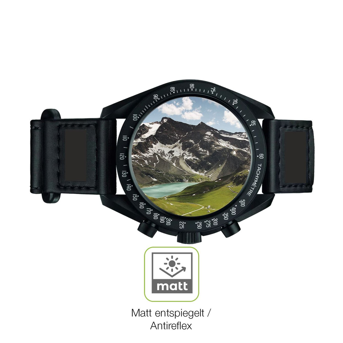 Flexible TPU-Folie passend zugeschnitten für Omega x Swatch Speedmaster Moonswatch, vollständige Abdeckung