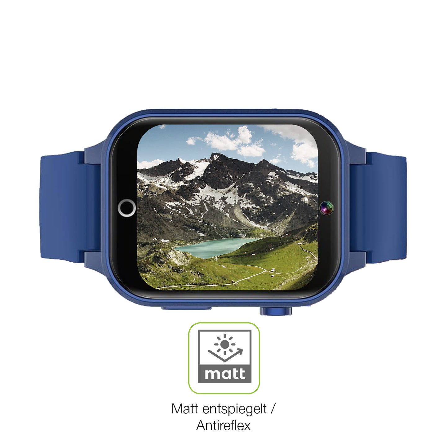 Flexible TPU-Folie passend zugeschnitten für Ruopoem Kids Smartwatch 1.54 Zoll, vollständige Abdeckung