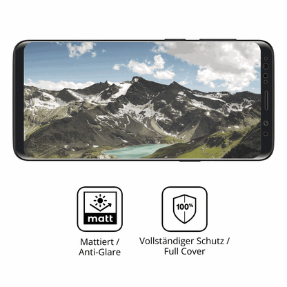 Flexible TPU-Folie passend zugeschnitten für Samsung Galaxy S9, vollständige Abdeckung