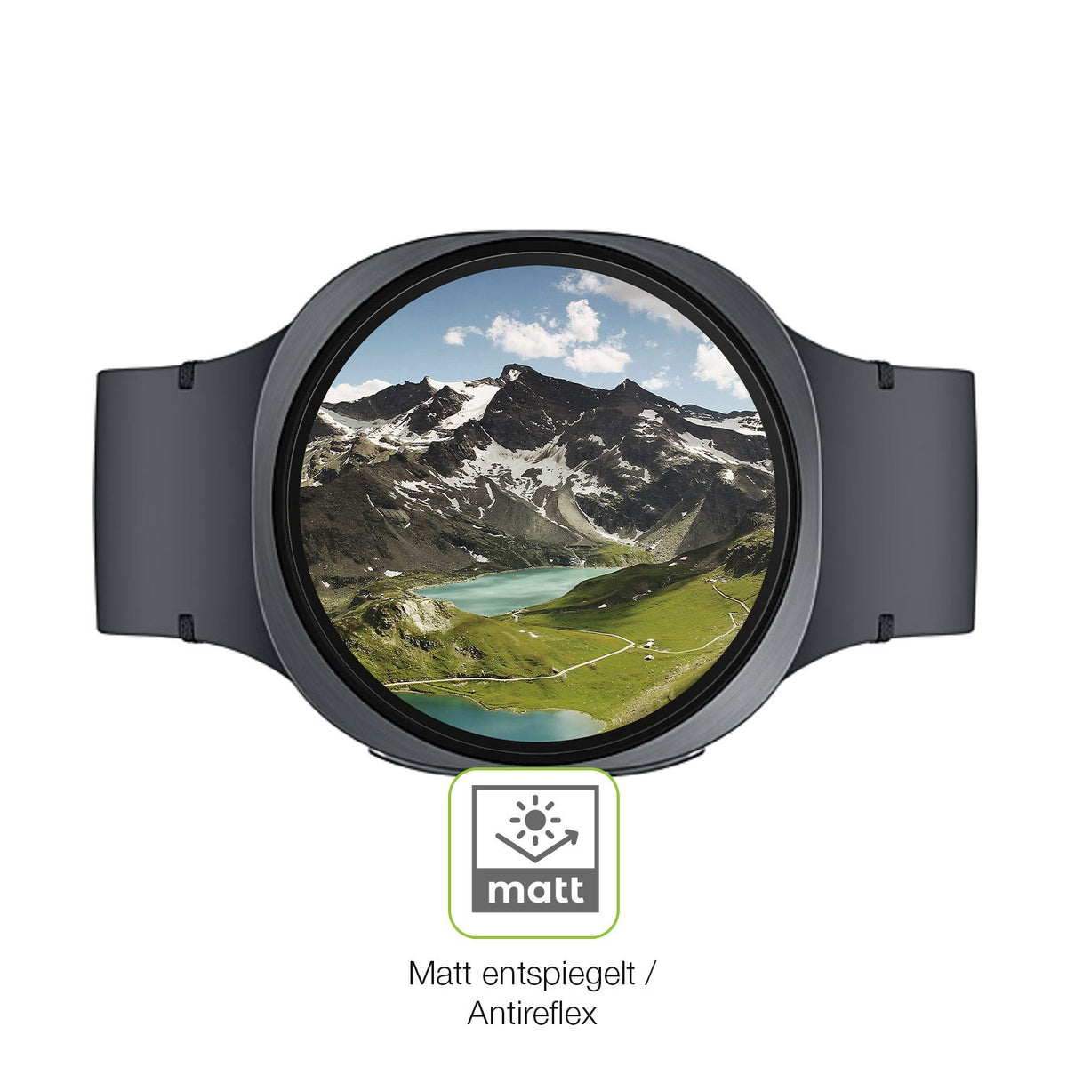 Flexible TPU-Folie passend zugeschnitten für Samsung Galaxy Watch8 40mm, vollständige Abdeckung