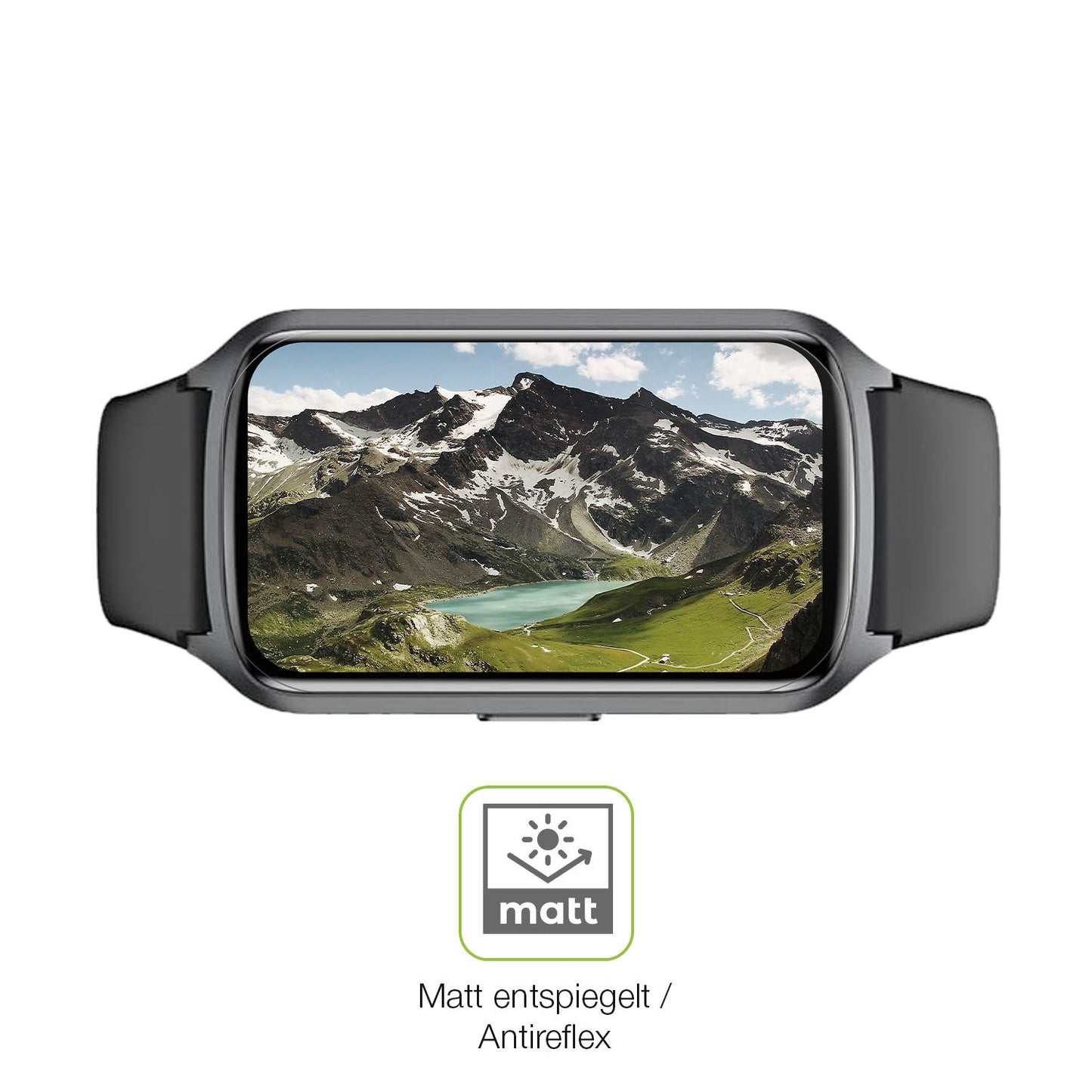 Flexible TPU-Folie passend zugeschnitten für Sanorum Smartwatch 1.47 Zoll, vollständige Abdeckung