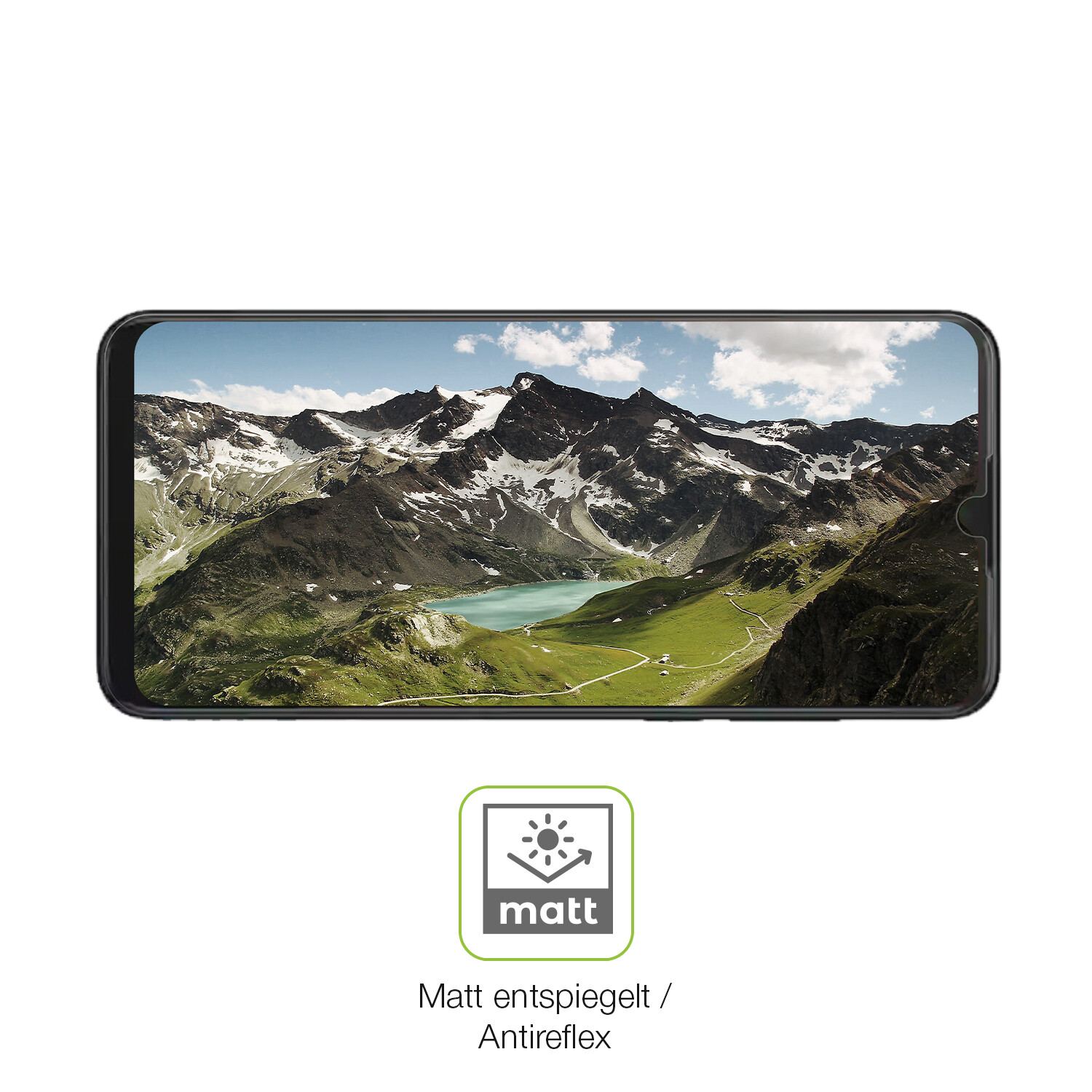 Flexible TPU-Folie passend zugeschnitten für Sharp Aquos V6, vollständige Abdeckung