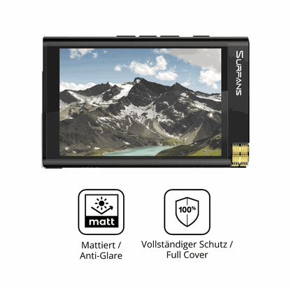 Flexible TPU-Folie passend zugeschnitten für Surfans F28, vollständige Abdeckung