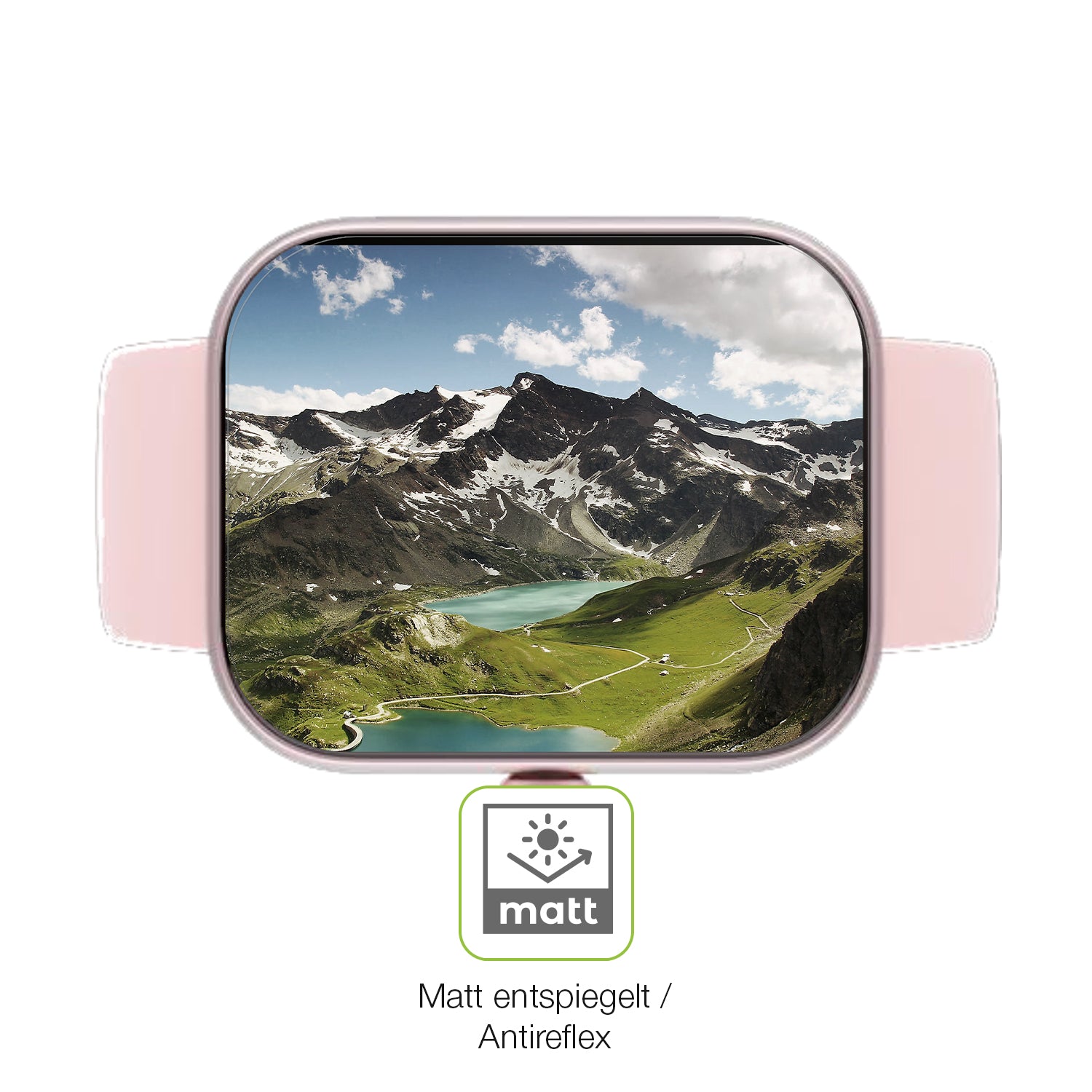 Flexible TPU-Folie passend zugeschnitten für Toobur 1.91 Zoll Smartwatch, vollständige Abdeckung