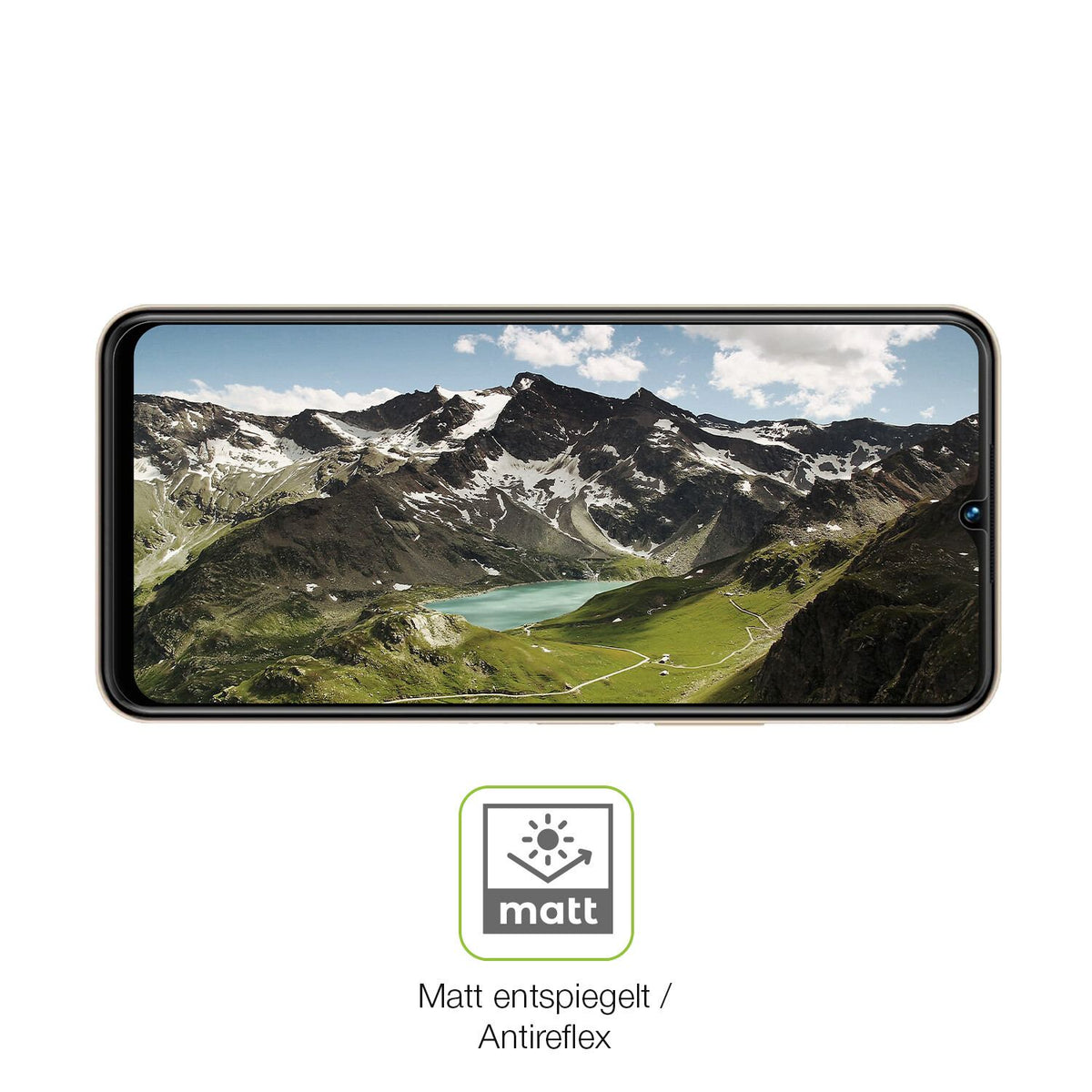 Flexible TPU-Folie passend zugeschnitten für VIVO Y35 5G, vollständige Abdeckung