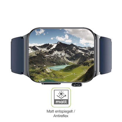 Flexible TPU-Folie passend zugeschnitten für Watchmark Cardio One, vollständige Abdeckung