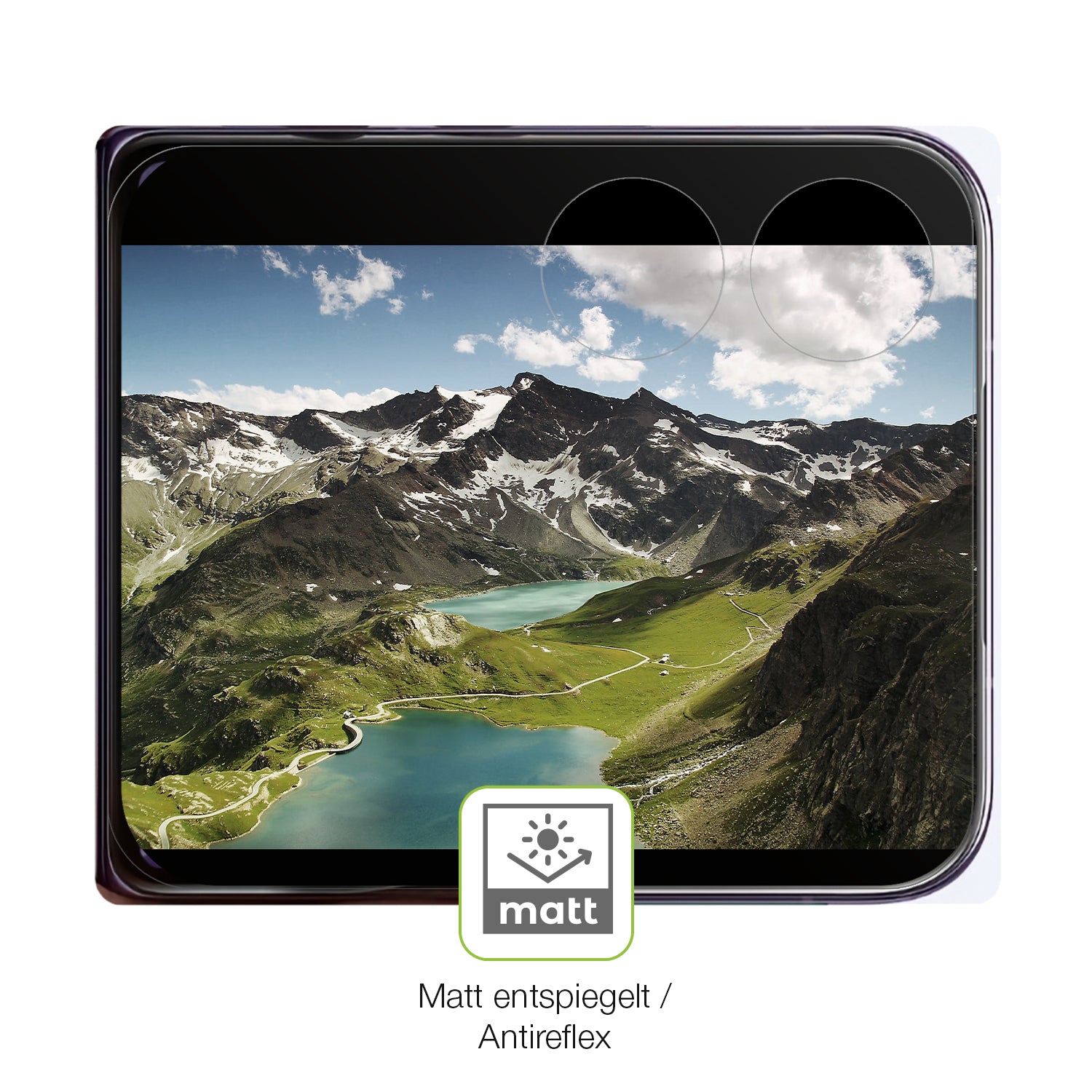 Flexible TPU-Folie passend zugeschnitten für Xiaomi Mi Mix Flip (Frondisplay), vollständige Abdeckung