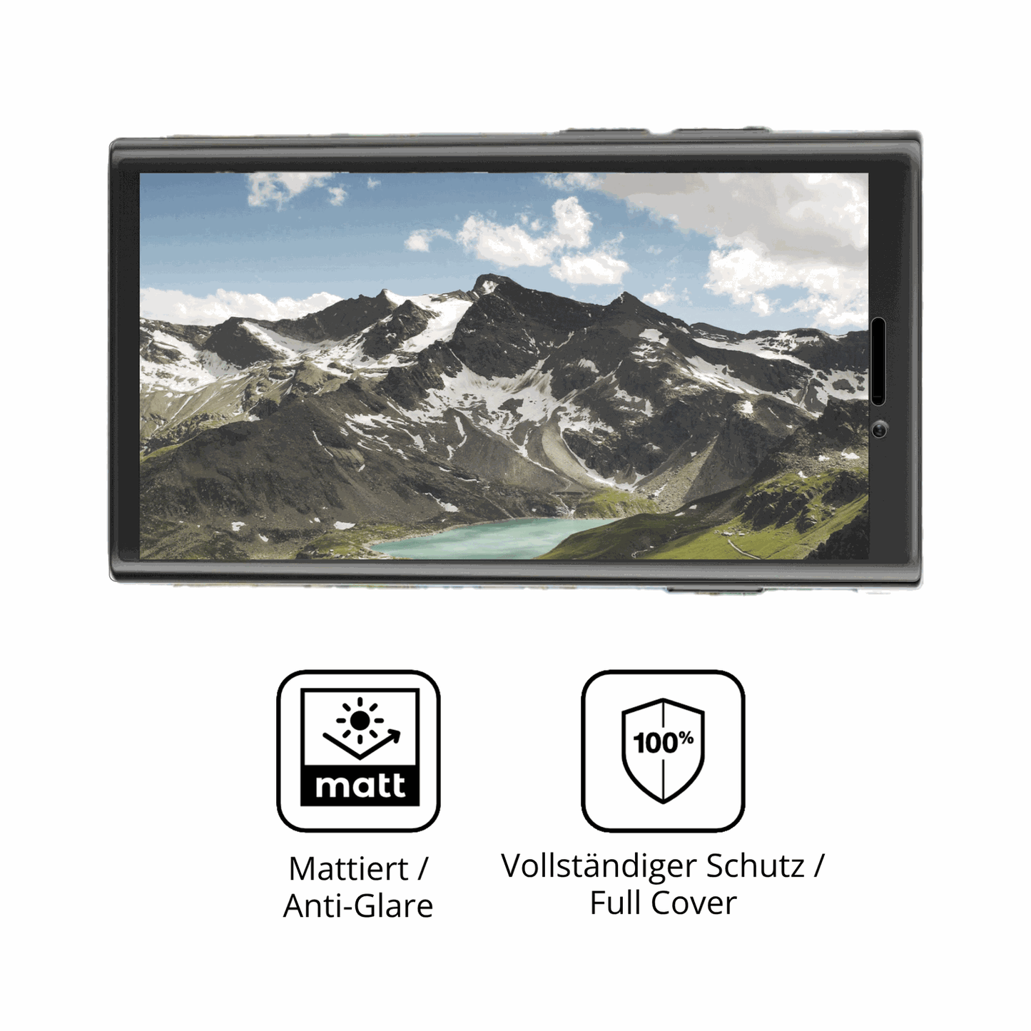 Flexible TPU-Folie passend zugeschnitten für ZOKOE XS-24-Pro, vollständige Abdeckung