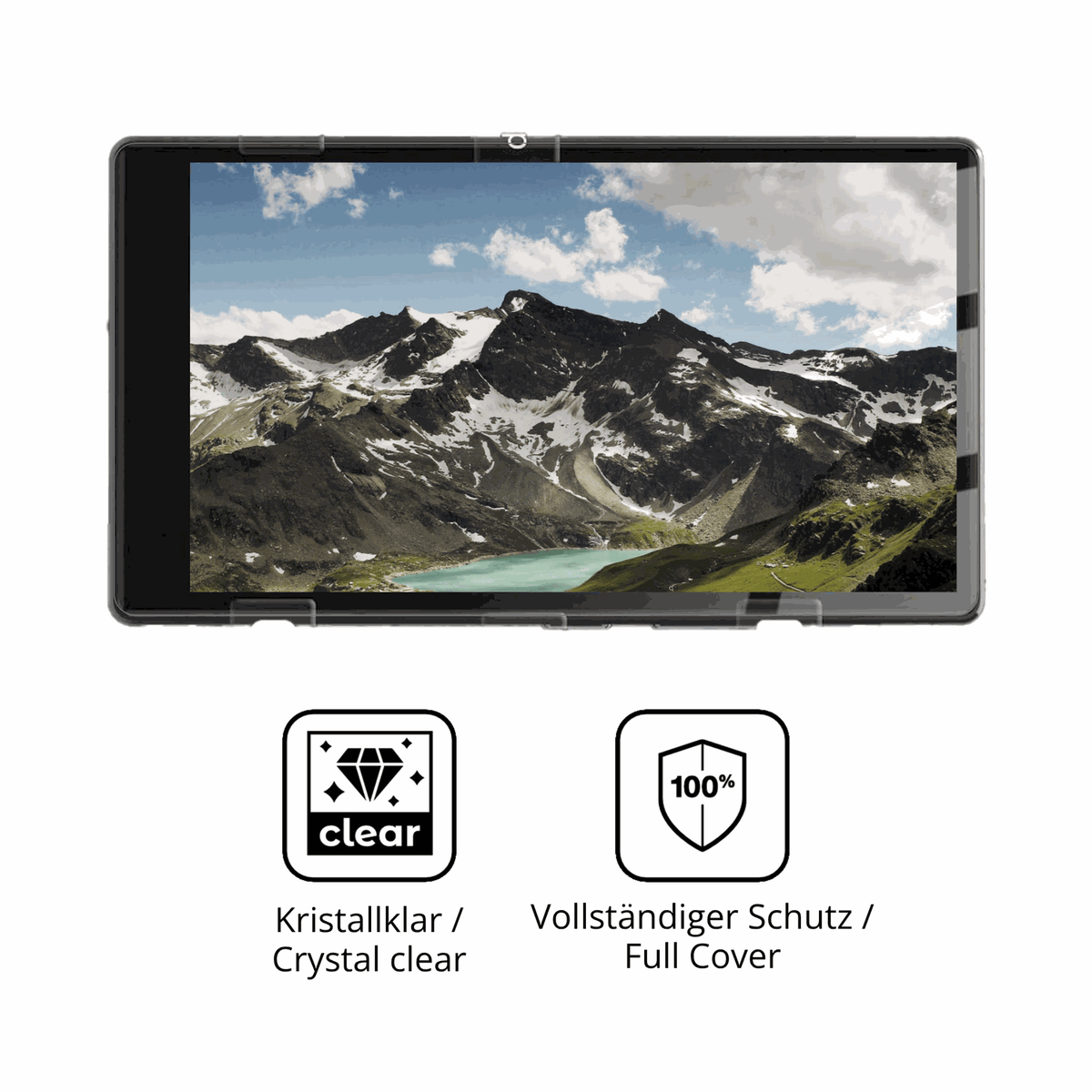 Dünne und klare Folie passend zugeschnitten für AHENOD G15 MP3-Player